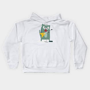 Cat Rocker Kids Hoodie